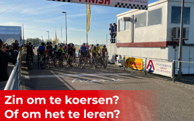 Zin om te koersen? Of om het te leren?